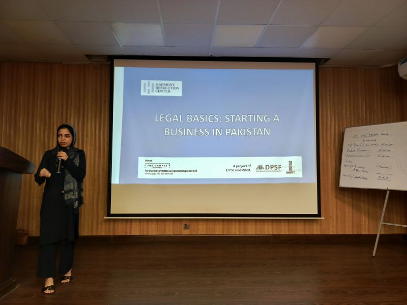 Session on Legal issues for Entrepreneurs - Day 7 of SETP - Batch 4